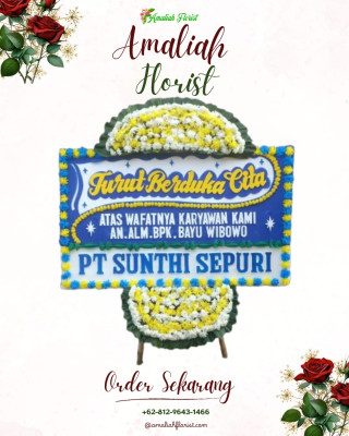Papan Bunga Duka di Kumeresot