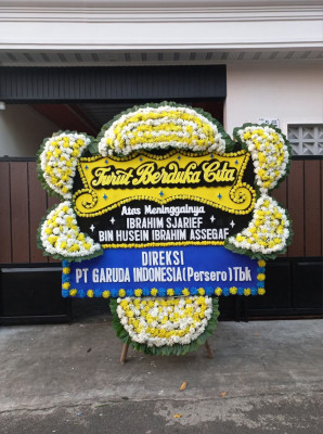 Papan Bunga Duka di Kumeresot