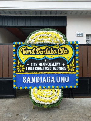 Papan Bunga Duka di Kumeresot